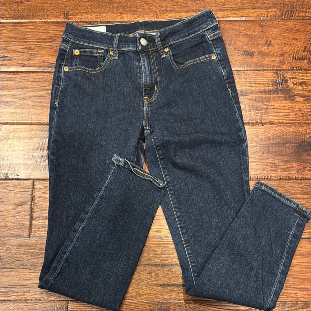 GAP Blue Straight Leg Jeans